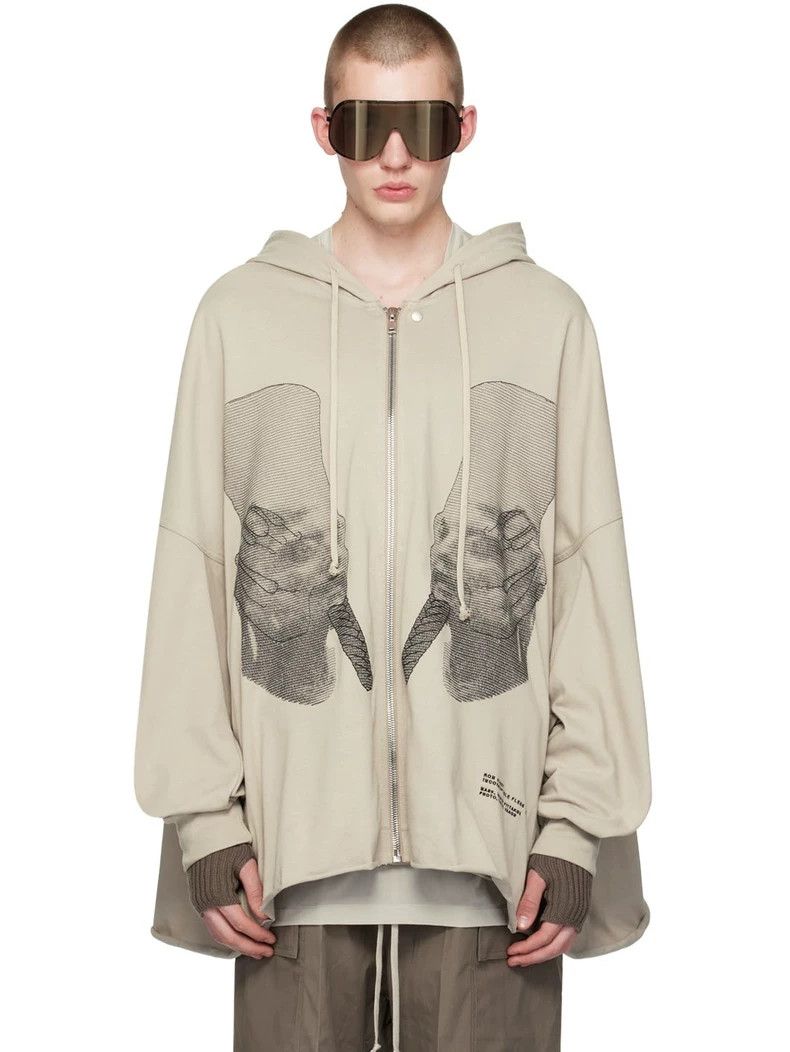 Rick Owens Rick Owens Jumbo Peter Hooded Jacket - dmc Size US S / EU 44-46 / 1 - 6 Thumbnail