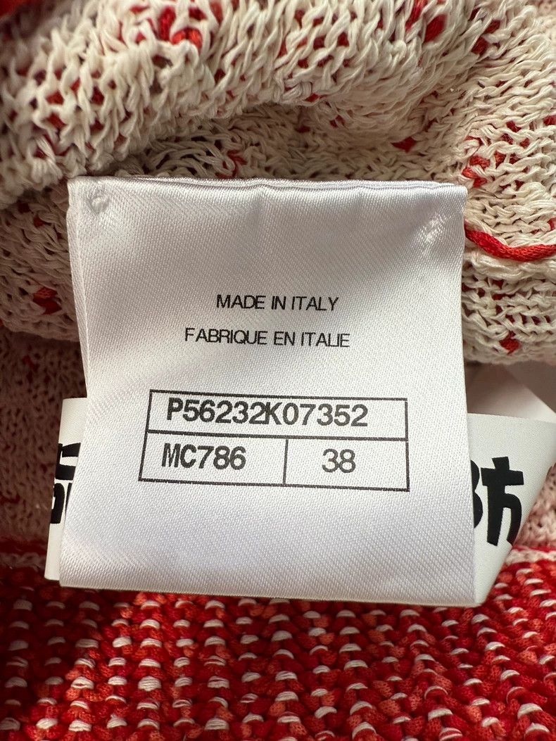 Chanel Chanel Red Shawl Sleeve Knit Top - dmc Size US XS / EU 42 / 0 - 4 Thumbnail