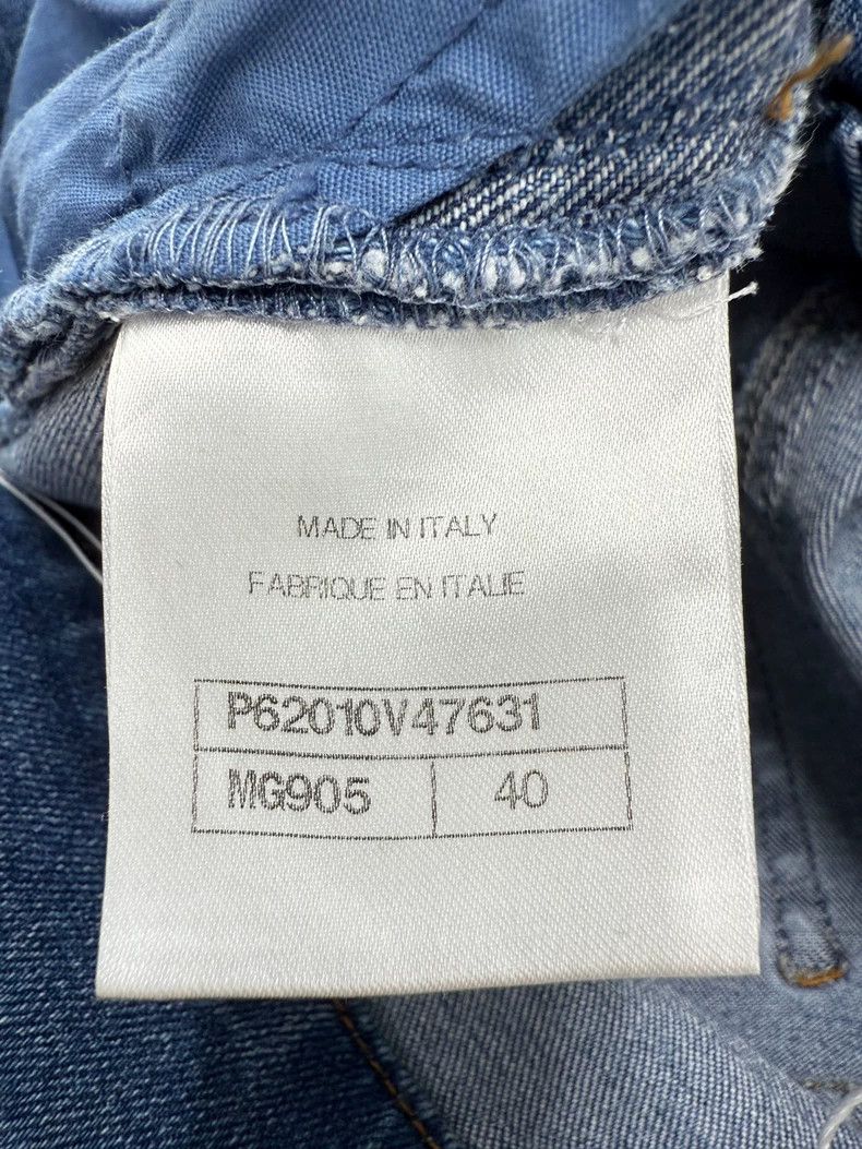 Chanel Chanel Quilted Slim Denim Jeans - dmc Size US 31 - 4 Thumbnail