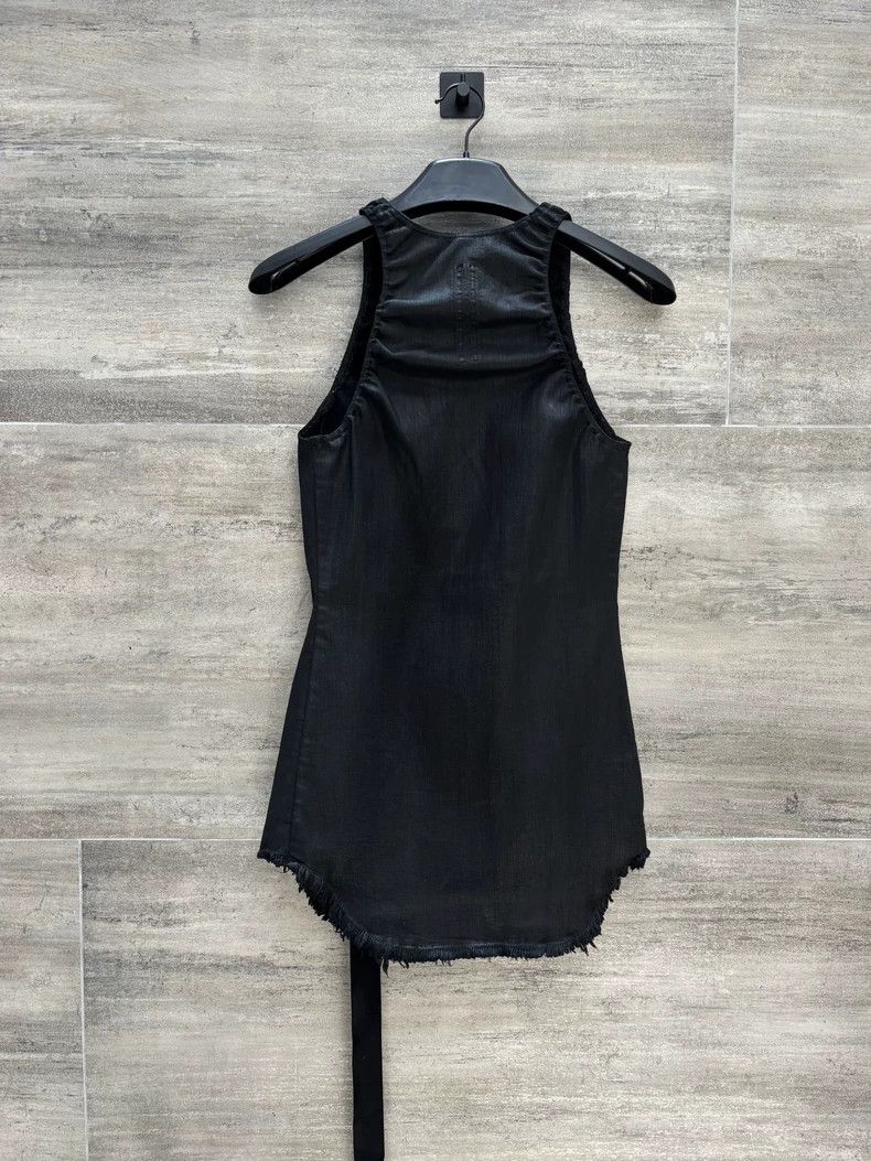 Rick Owens Drkshdw Rick Owens DRKSHDW Wax Dyed Tank Top - dmc Size US M / EU 48-50 / 2 - 2 Thumbnail