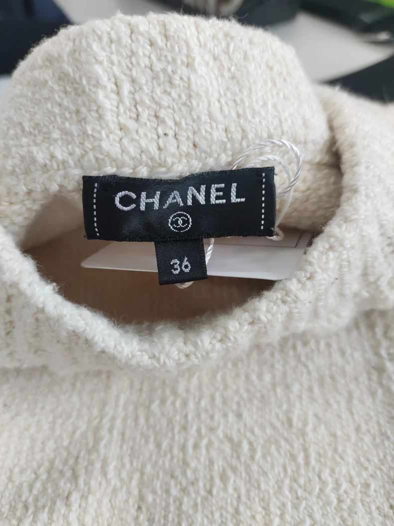 Chanel Chanel White Fringe Mini Skirt - dmc Size US 36 / EU 52 - 3 Thumbnail