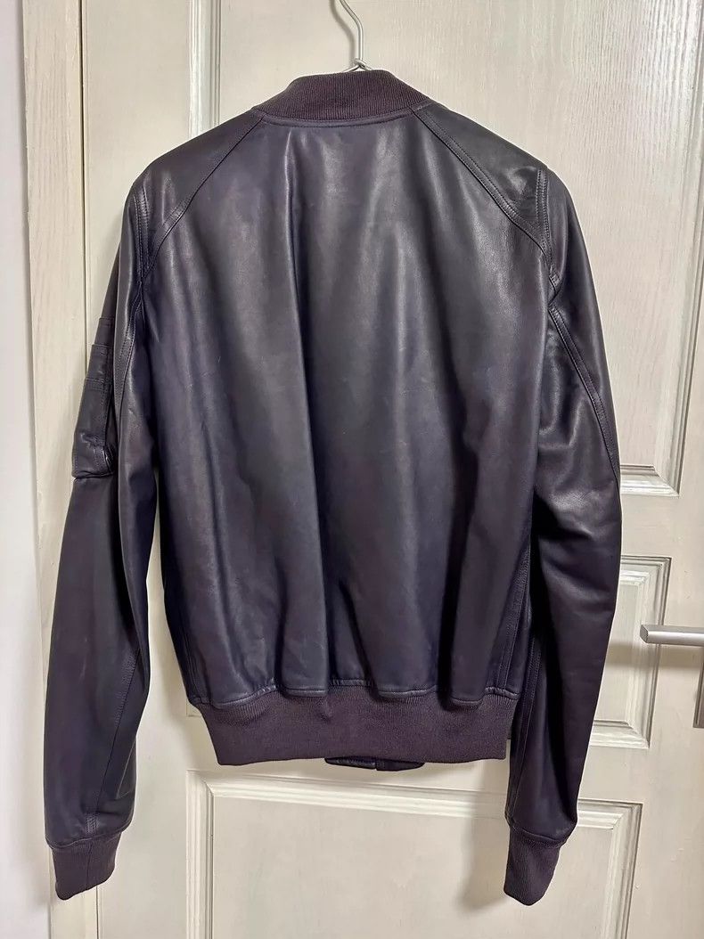 Rick Owens Rick Owens MA1 Lambskin Leather Jacket - dmc Size US L / EU 52-54 / 3 - 2 Thumbnail