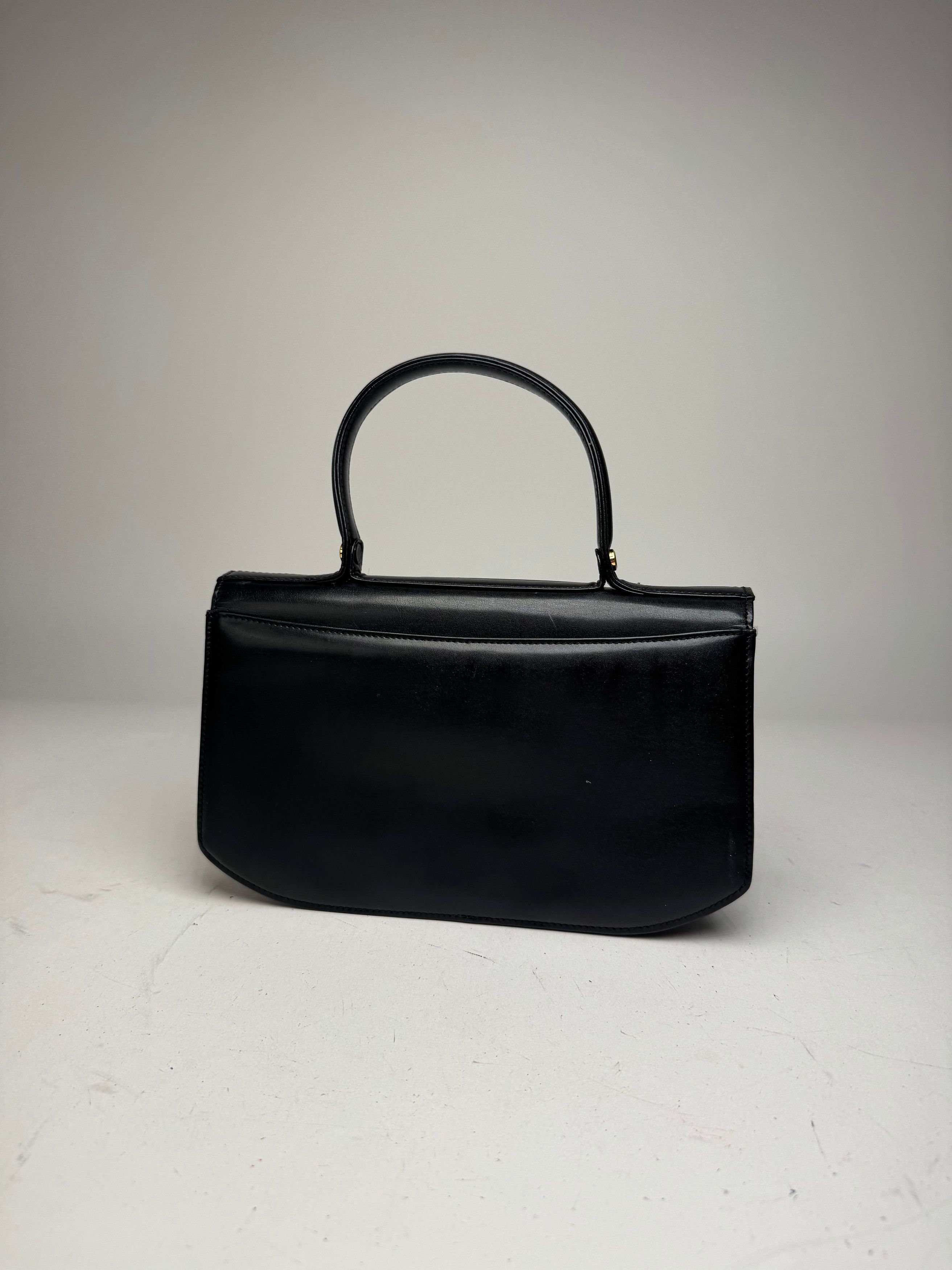 Givenchy Vintage Leather Handbag Black Size ONE SIZE - 13 Thumbnail
