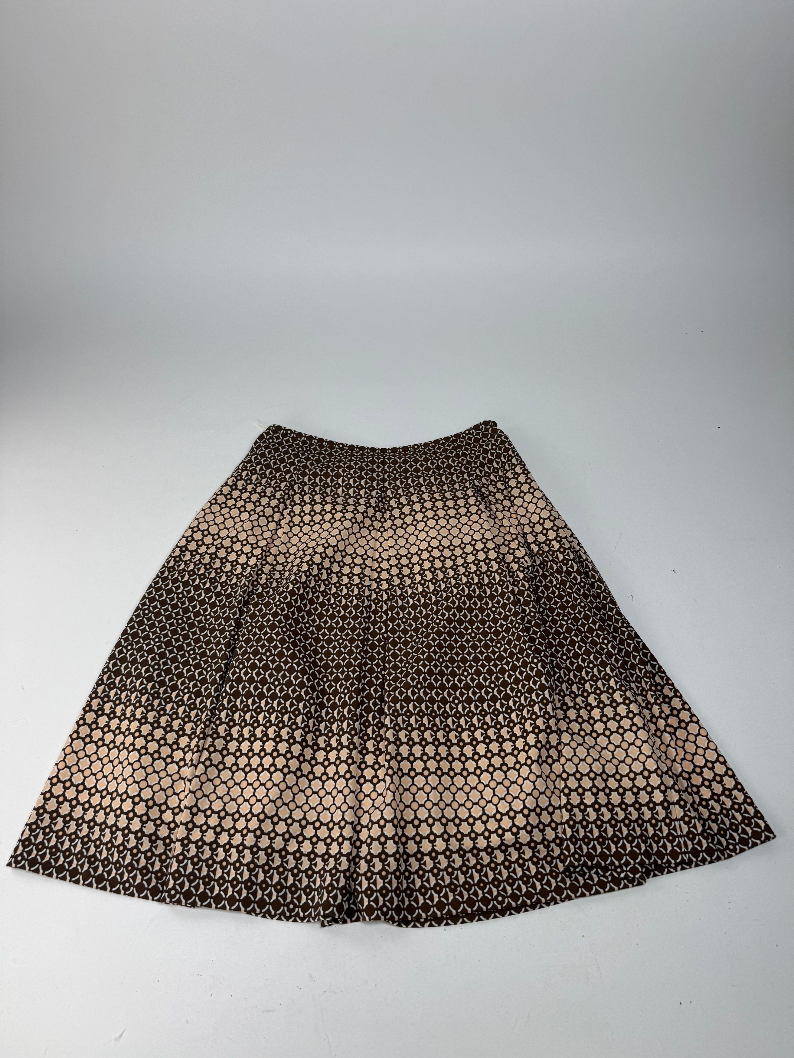 Courreges Vintage Skirt Black Brown 38/M Size 27" / US 4 / IT 40 - 8 Thumbnail