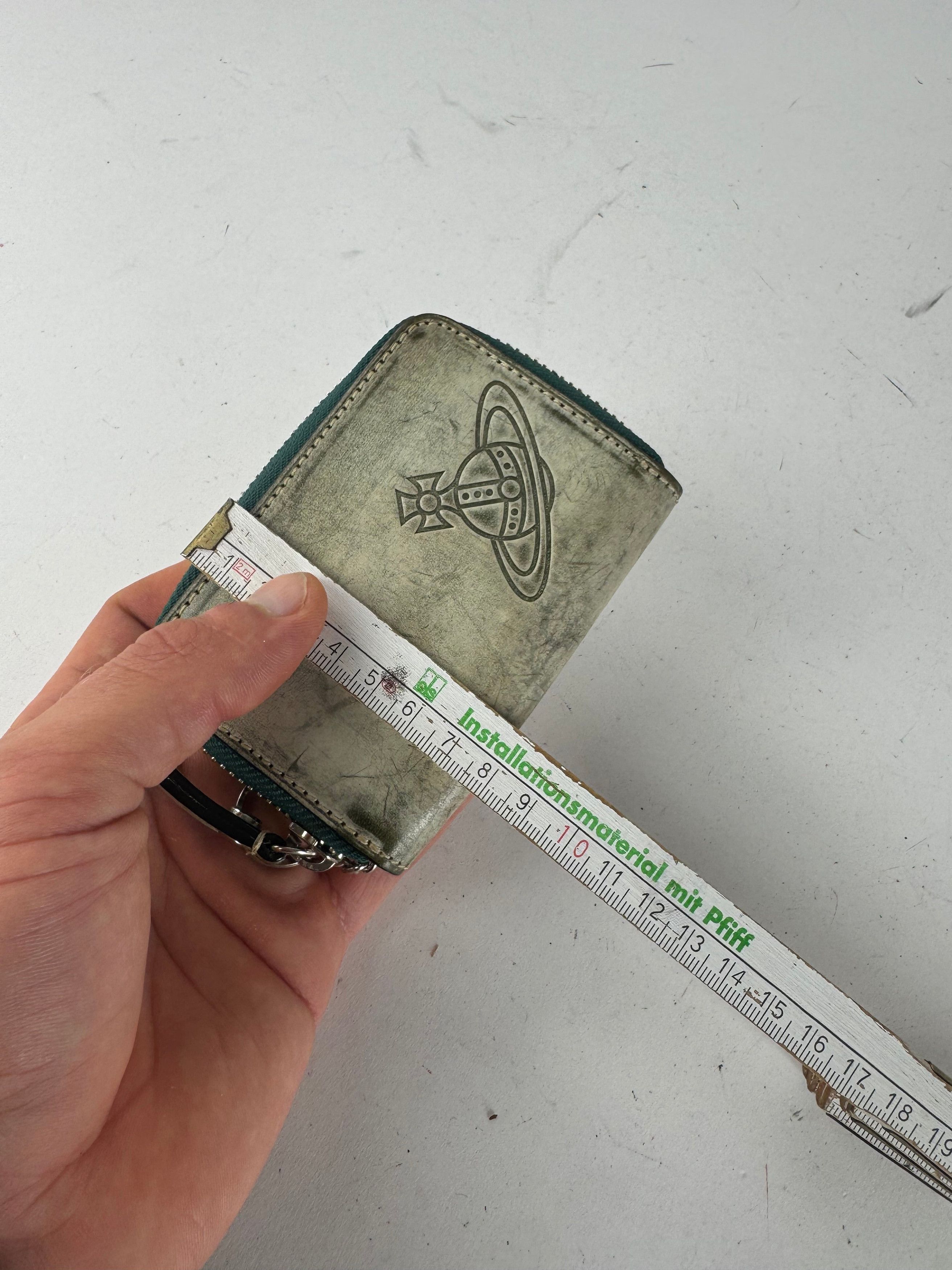 Vivienne Westwood Vintage Leather Card Holder Silver Size ONE SIZE - 8 Thumbnail