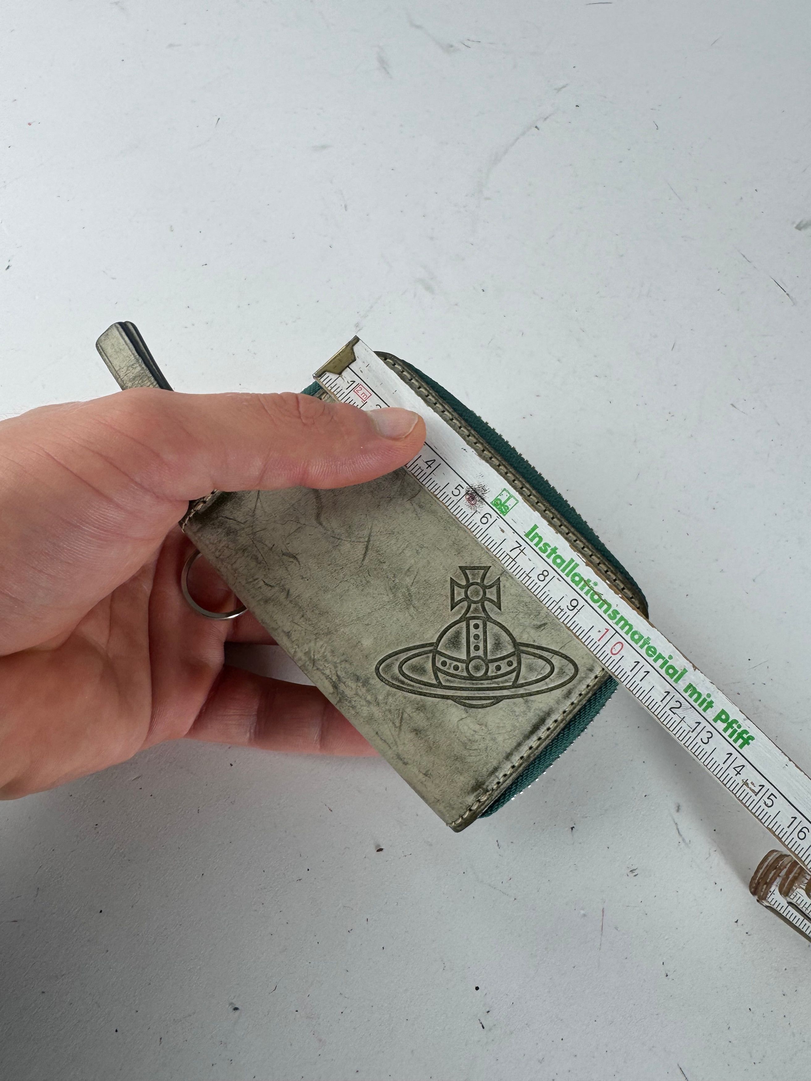 Vivienne Westwood Vintage Leather Card Holder Silver Size ONE SIZE - 6 Thumbnail
