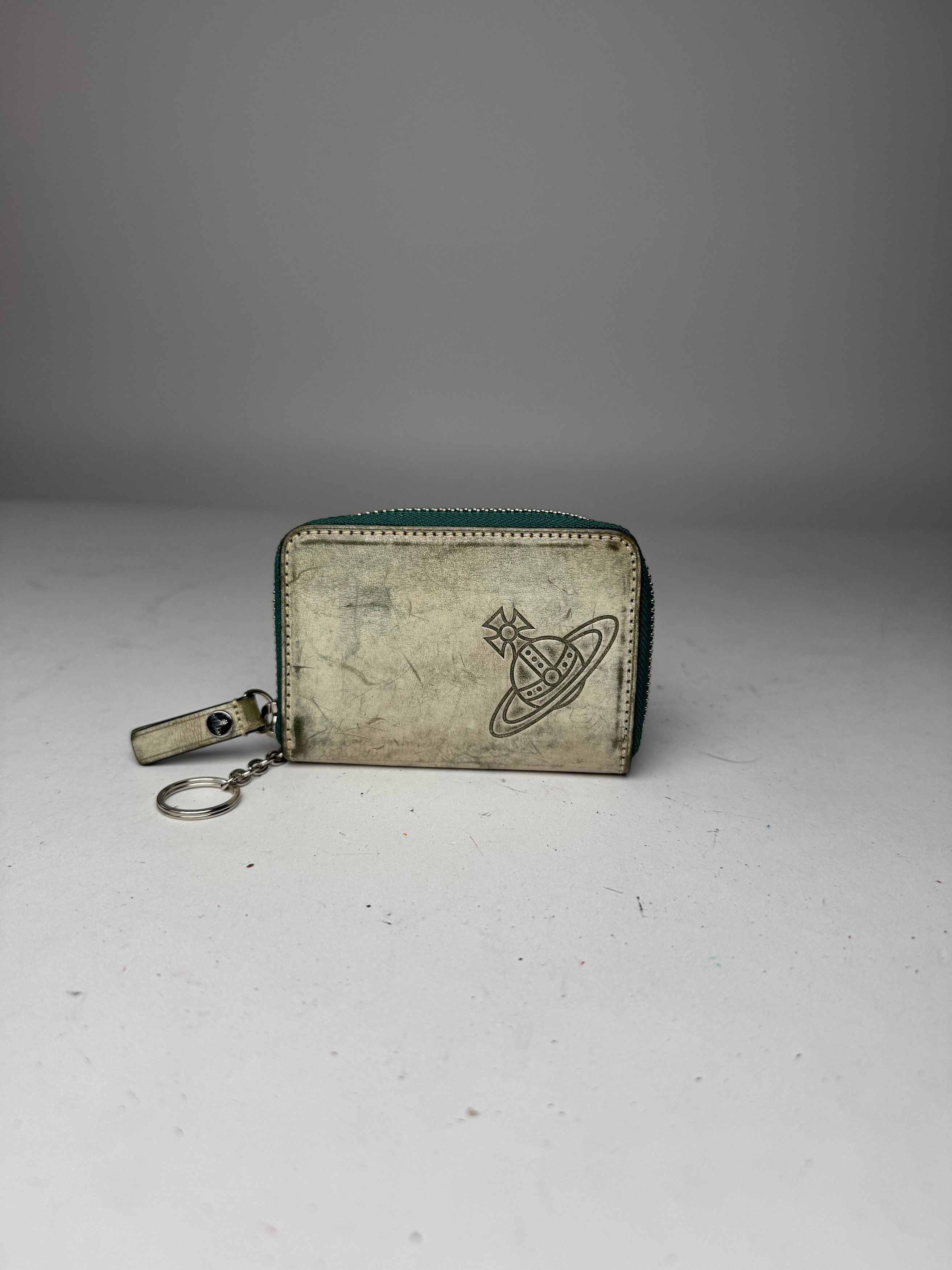 Vivienne Westwood Vintage Leather Card Holder Silver Size ONE SIZE - 9 Thumbnail