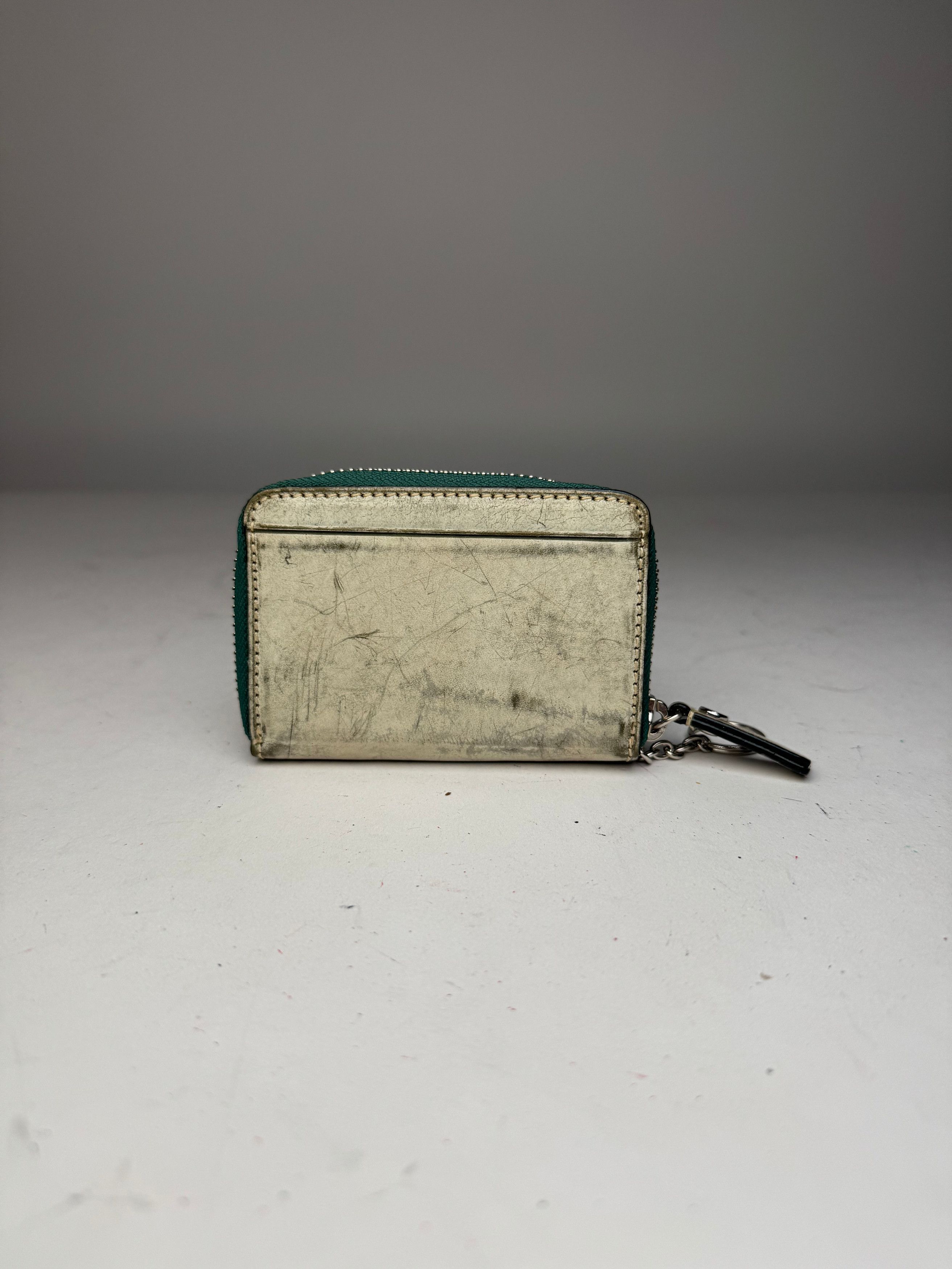 Vivienne Westwood Vintage Leather Card Holder Silver Size ONE SIZE - 2 Thumbnail