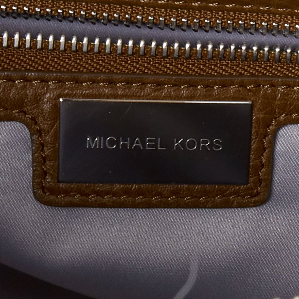 Michael Kors MICHAEL KORS COLLECTION brown leather cream coyote fur duffel tote bag Size ONE SIZE - 10 Thumbnail