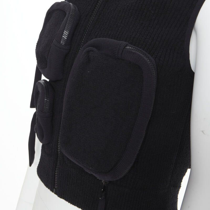 Louis Vuitton LOUS VUITTON Virgil Abloh Multi 3D Pocket utility zip pocket ribbed vest M Size US M / EU 48-50 / 2 - 2 Thumbnail