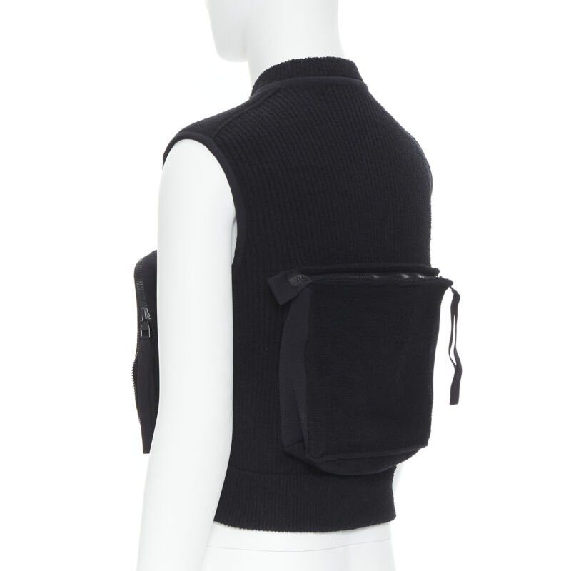 Louis Vuitton LOUS VUITTON Virgil Abloh Multi 3D Pocket utility zip pocket ribbed vest M Size US M / EU 48-50 / 2 - 7 Thumbnail