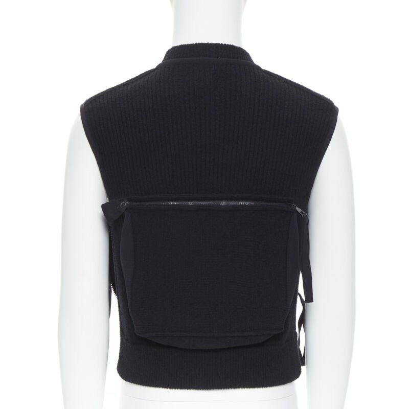 Louis Vuitton LOUS VUITTON Virgil Abloh Multi 3D Pocket utility zip pocket ribbed vest M Size US M / EU 48-50 / 2 - 6 Thumbnail