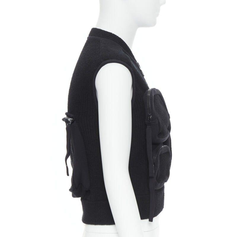 Louis Vuitton LOUS VUITTON Virgil Abloh Multi 3D Pocket utility zip pocket ribbed vest M Size US M / EU 48-50 / 2 - 5 Thumbnail