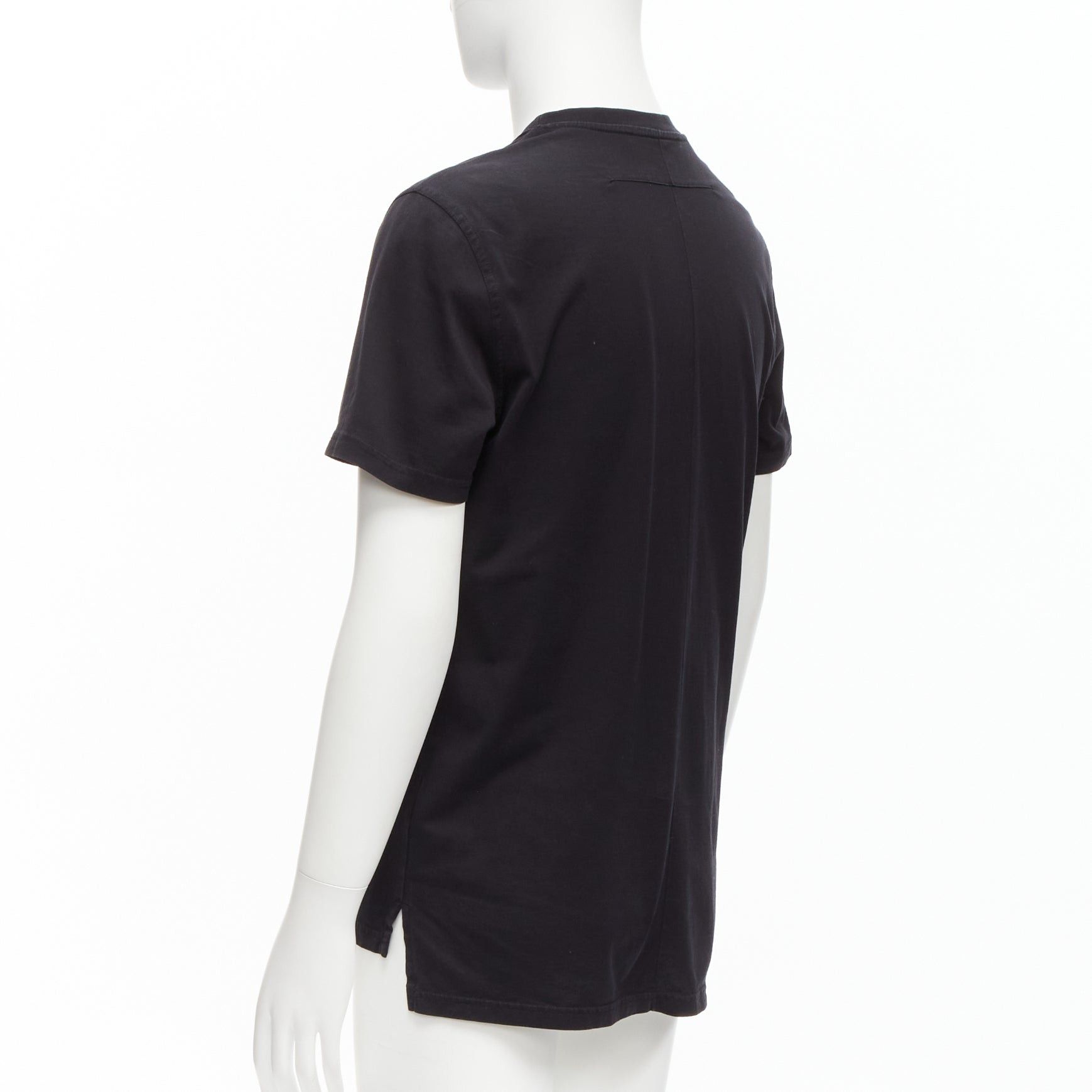 Givenchy GIVENCHY black cotton women portrait print crew neck tshirt M Size US M / EU 48-50 / 2 - 6 Thumbnail