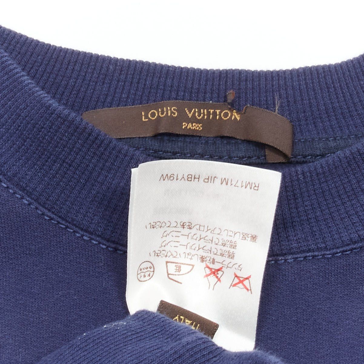 Louis Vuitton LOUIS VUITTON Chapman Brothers navy cotton LV logo horse embroidery sweater M Size US M / EU 48-50 / 2 - 8 Thumbnail