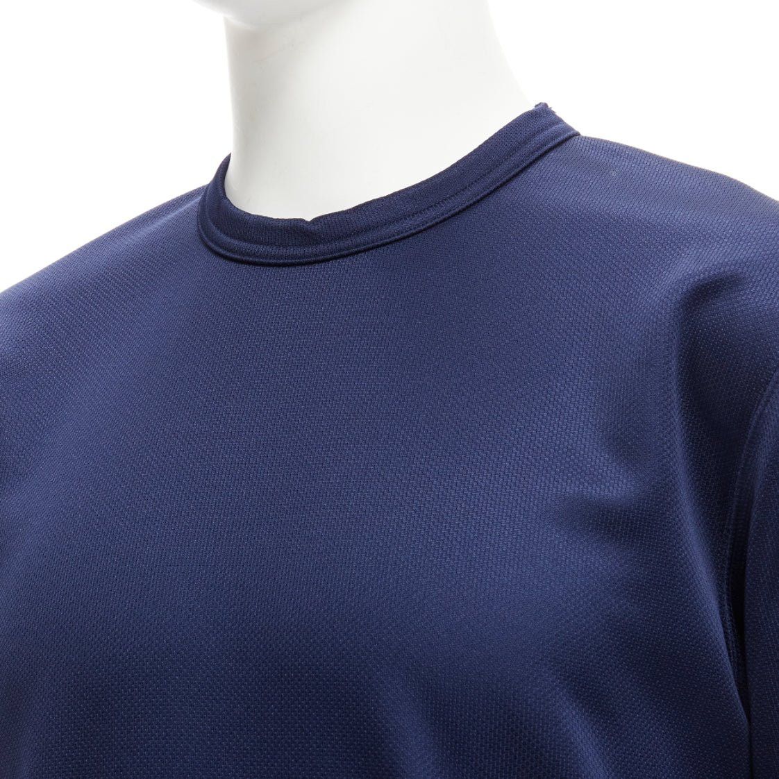 Comme des Garcons COMME DES GARCONS Homme Deux 2018 yellow rib navy football jersey sweatshirt M Size US M / EU 48-50 / 2 - 7 Thumbnail
