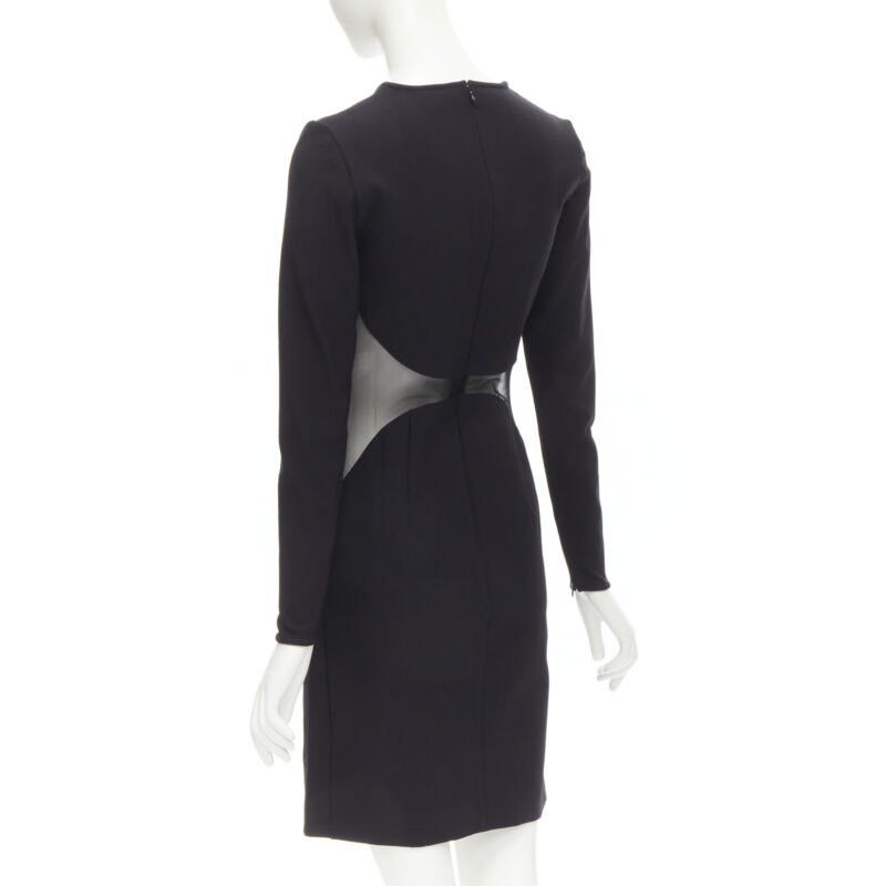 Stella McCartney STELLA MCCARTNEY 2013 Runway Iconic sheer waist illusion bodycon dress IT40 S Size S / US 4 / IT 40 - 6 Thumbnail