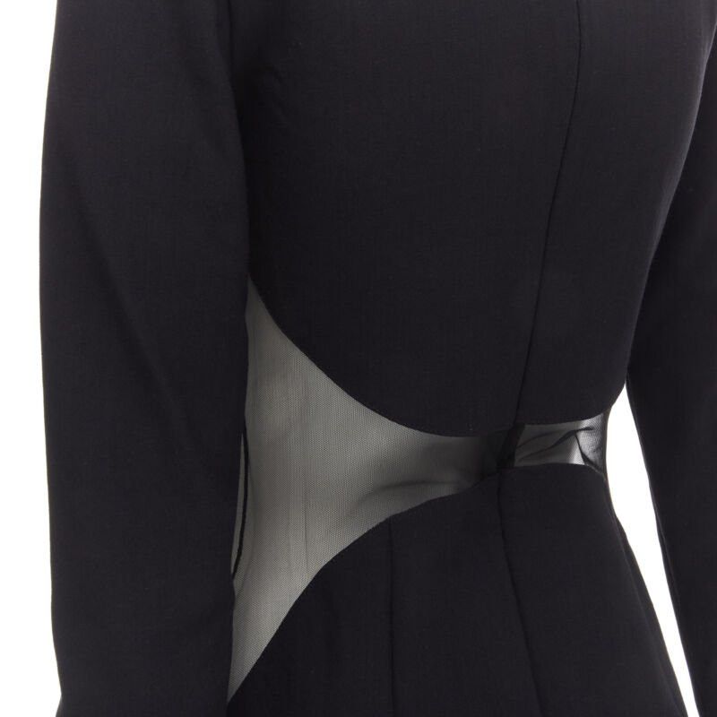Stella McCartney STELLA MCCARTNEY 2013 Runway Iconic sheer waist illusion bodycon dress IT40 S Size S / US 4 / IT 40 - 7 Thumbnail