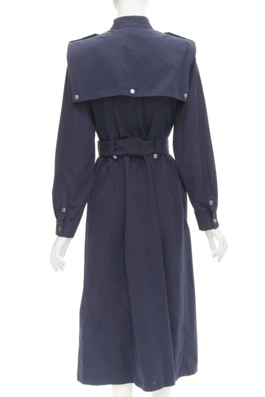 Gestuz GESTUZ FlaviaGZ Sky Captain navy blue silver stud button belted dress FR36 S Size XS / US 0-2 / IT 36-38 - 5 Thumbnail
