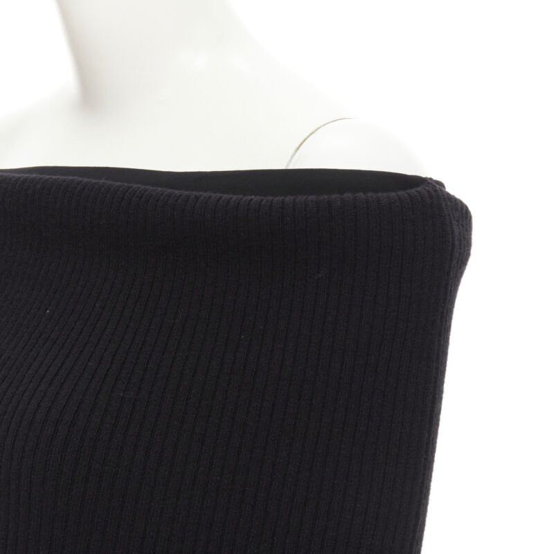 Burberry BURBERRY Riccardo Tisci Runway ribbed knit foldover cocoon bubble dress UK6 XS Size XS / US 0-2 / IT 36-38 - 7 Thumbnail