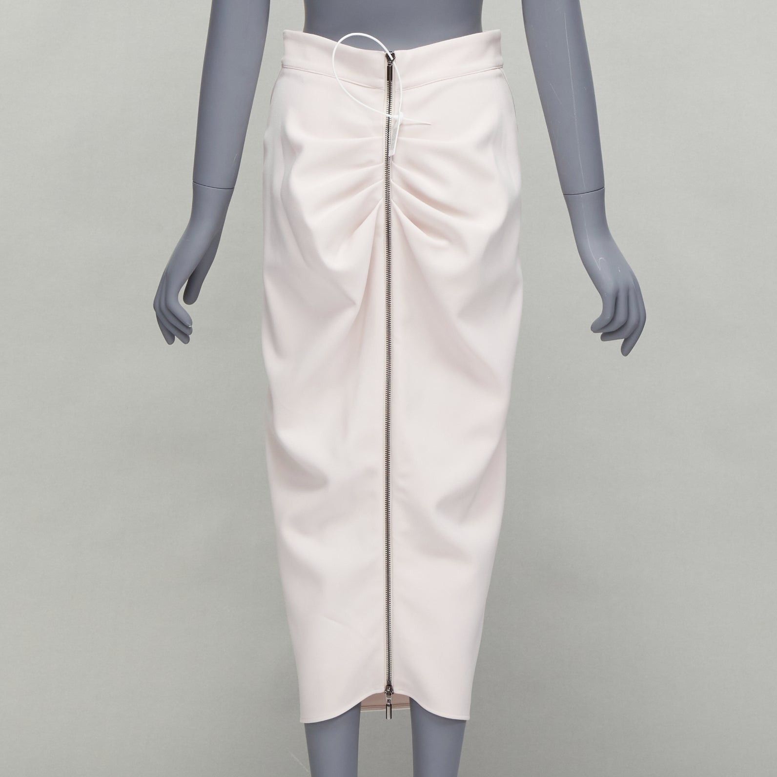 Maticevski MATICEVSKI 2022 Situational off white strapless peplum top gown skirt AUS10 M Size M / US 6-8 / IT 42-44 - 10 Thumbnail