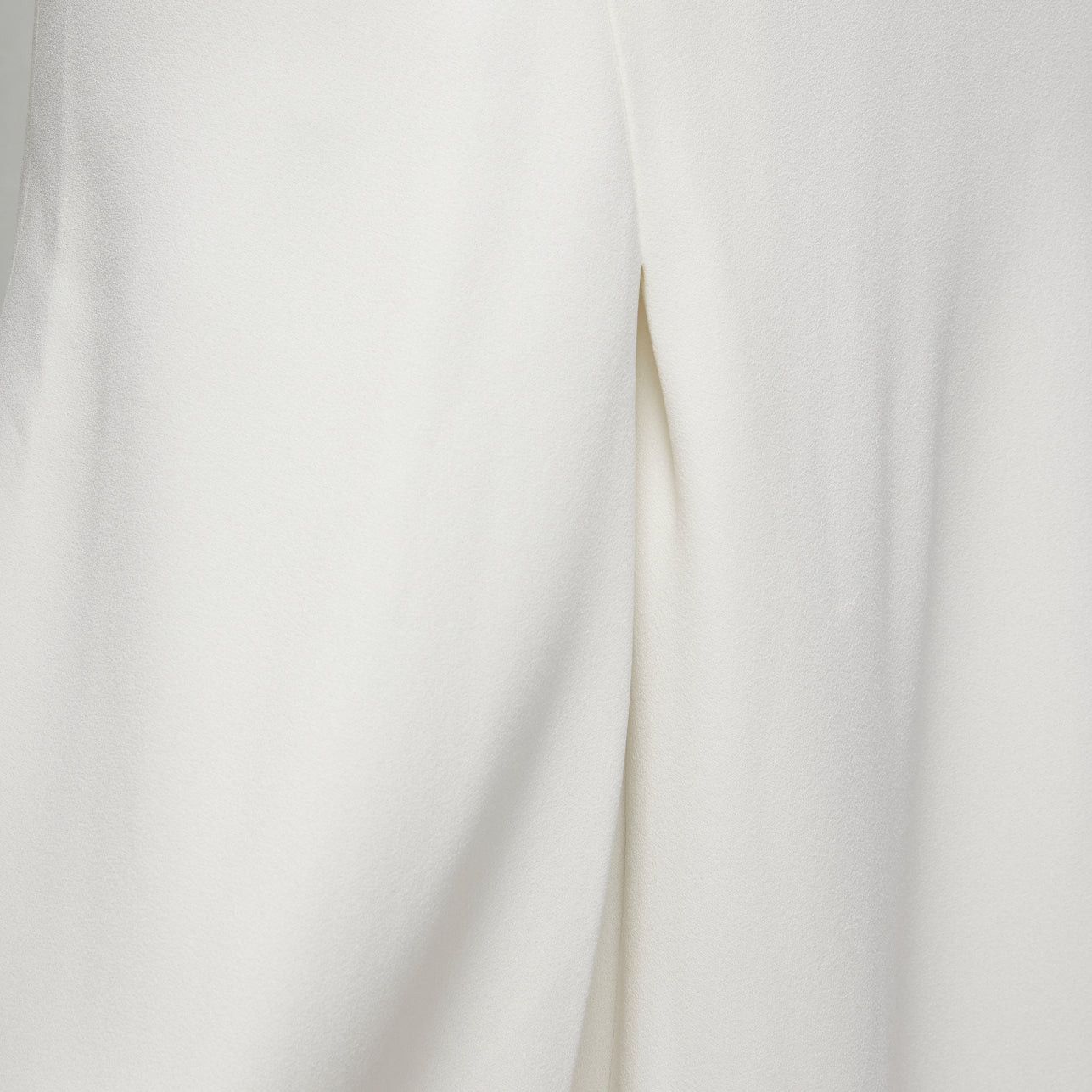 Victoria Beckham VICTORIA BECKHAM white asymmetric straps bias cut A-line knee dress UK8 S Size S / US 4 / IT 40 - 7 Thumbnail