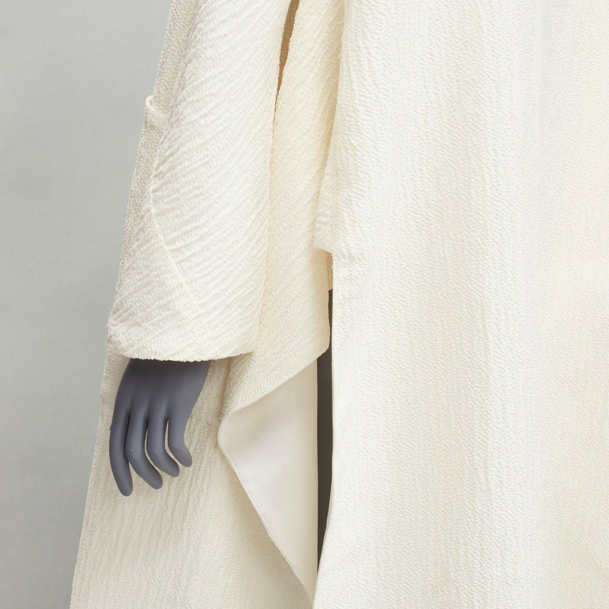 Maticevski MATICEVSKI 2021 Prestige cream 3D collar pocketed side slit coat AUS10 S Size M / US 6-8 / IT 42-44 - 7 Thumbnail