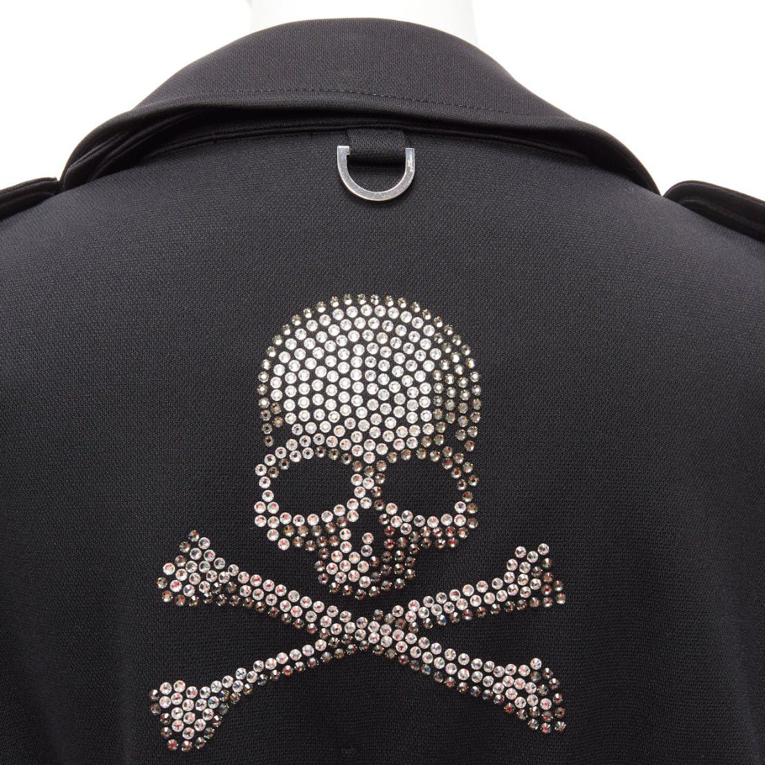 Mastermind Japan MASTERMIND JAPAN Aquascutum Limited Edition black crystal skull trench IT36 XXS Size S / US 4 / IT 40 - 7 Thumbnail