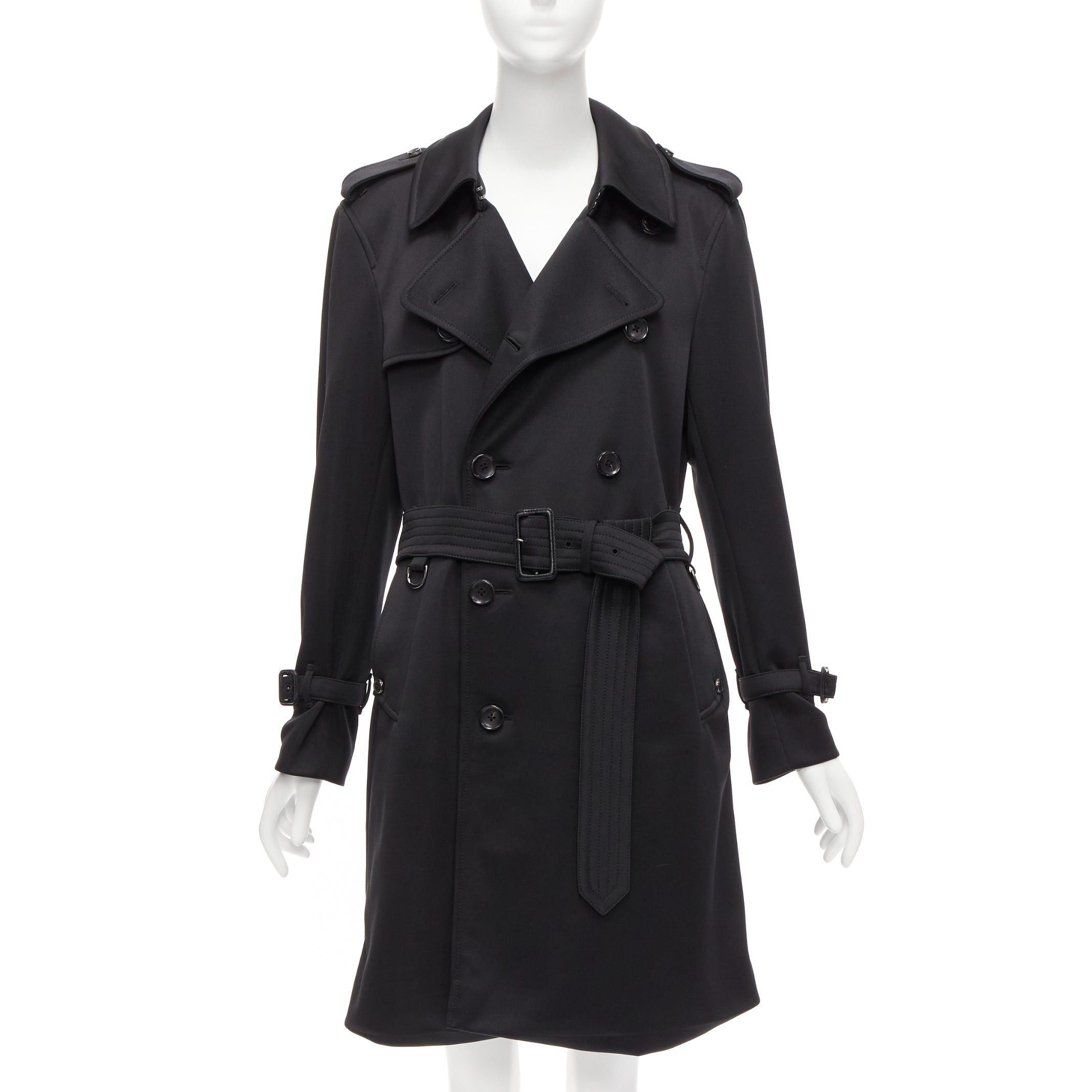 Mastermind Japan MASTERMIND JAPAN Aquascutum Limited Edition black crystal skull trench IT36 XXS Size S / US 4 / IT 40 - 3 Thumbnail