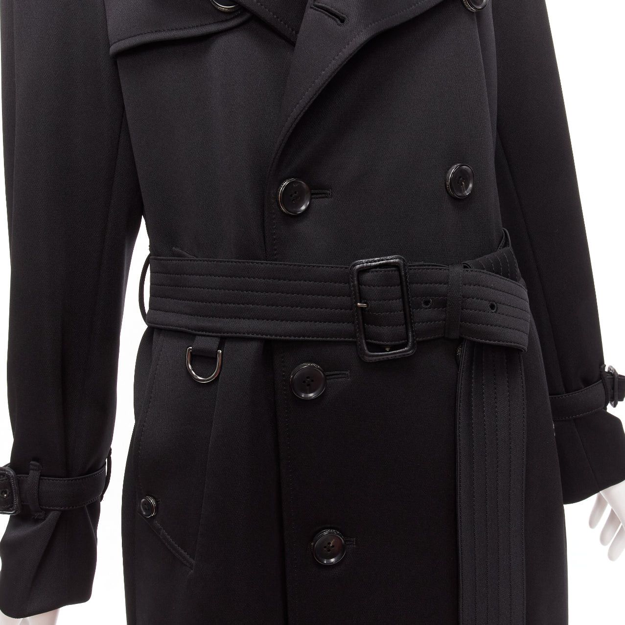 Mastermind Japan MASTERMIND JAPAN Aquascutum Limited Edition black crystal skull trench IT36 XXS Size S / US 4 / IT 40 - 8 Thumbnail