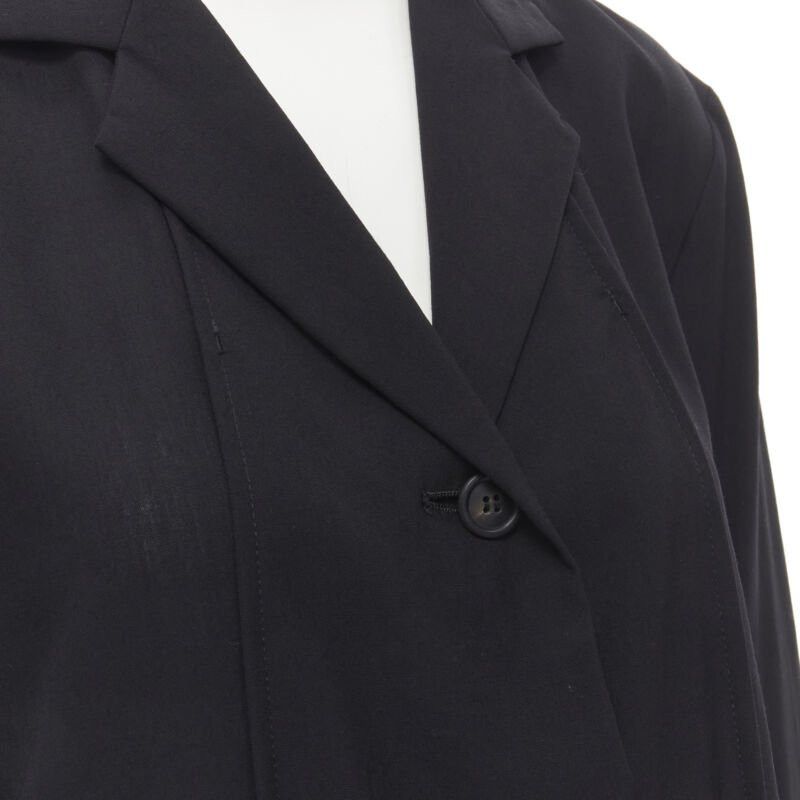 Issey Miyake ISSEY MIYAKE lightweight wool nylon flap placket relaxed casual blazer L Size L / US 10 / IT 46 - 2 Thumbnail