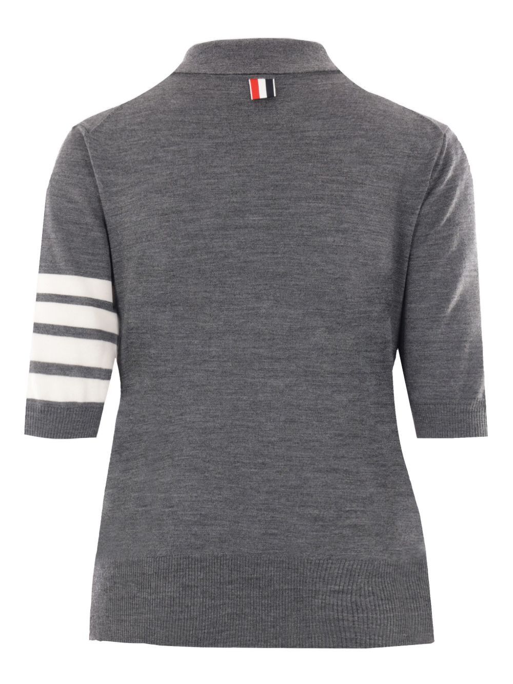Thom Browne WOOL POLO SHIRT Size M / US 6-8 / IT 42-44 - 4 Thumbnail