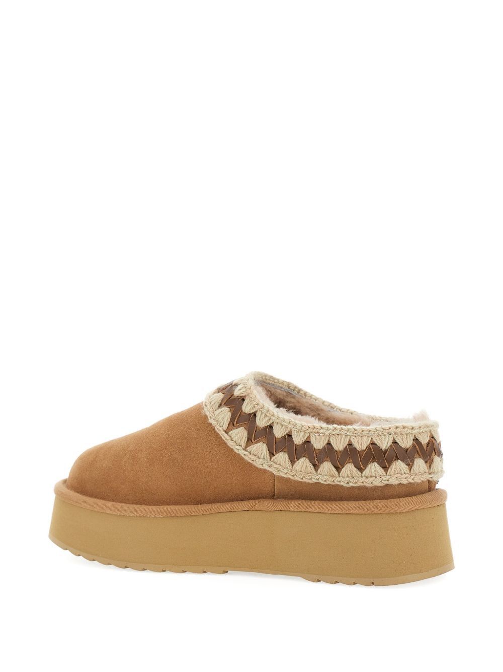 Mou PLATFORM CLOG SUEDE SLIPPERS Size US 10 / IT 40 - 4 Thumbnail