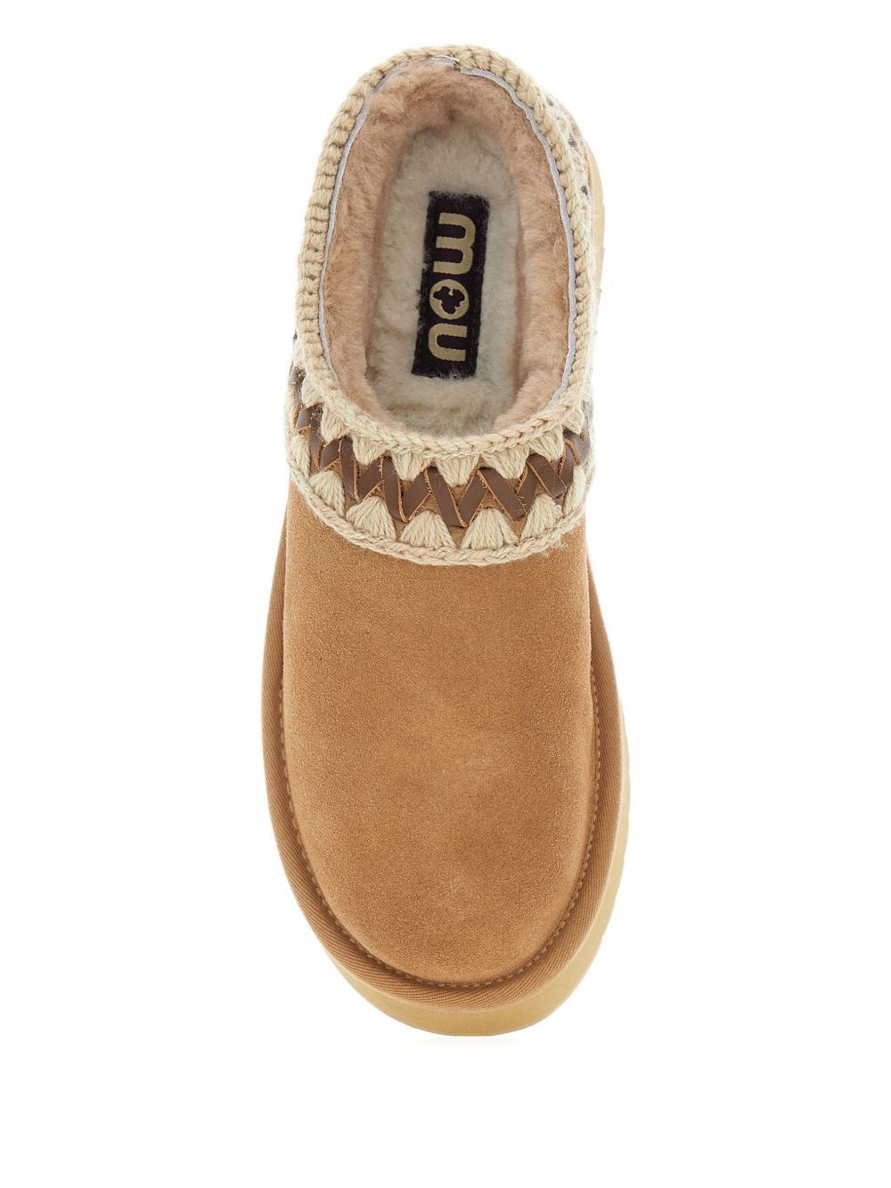 Mou PLATFORM CLOG SUEDE SLIPPERS Size US 10 / IT 40 - 3 Thumbnail