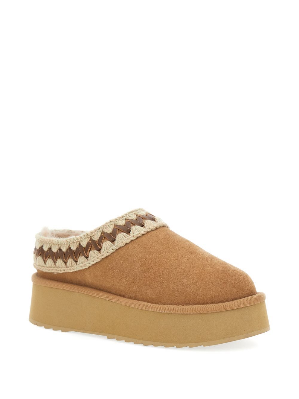 Mou PLATFORM CLOG SUEDE SLIPPERS Size US 10 / IT 40 - 2 Thumbnail