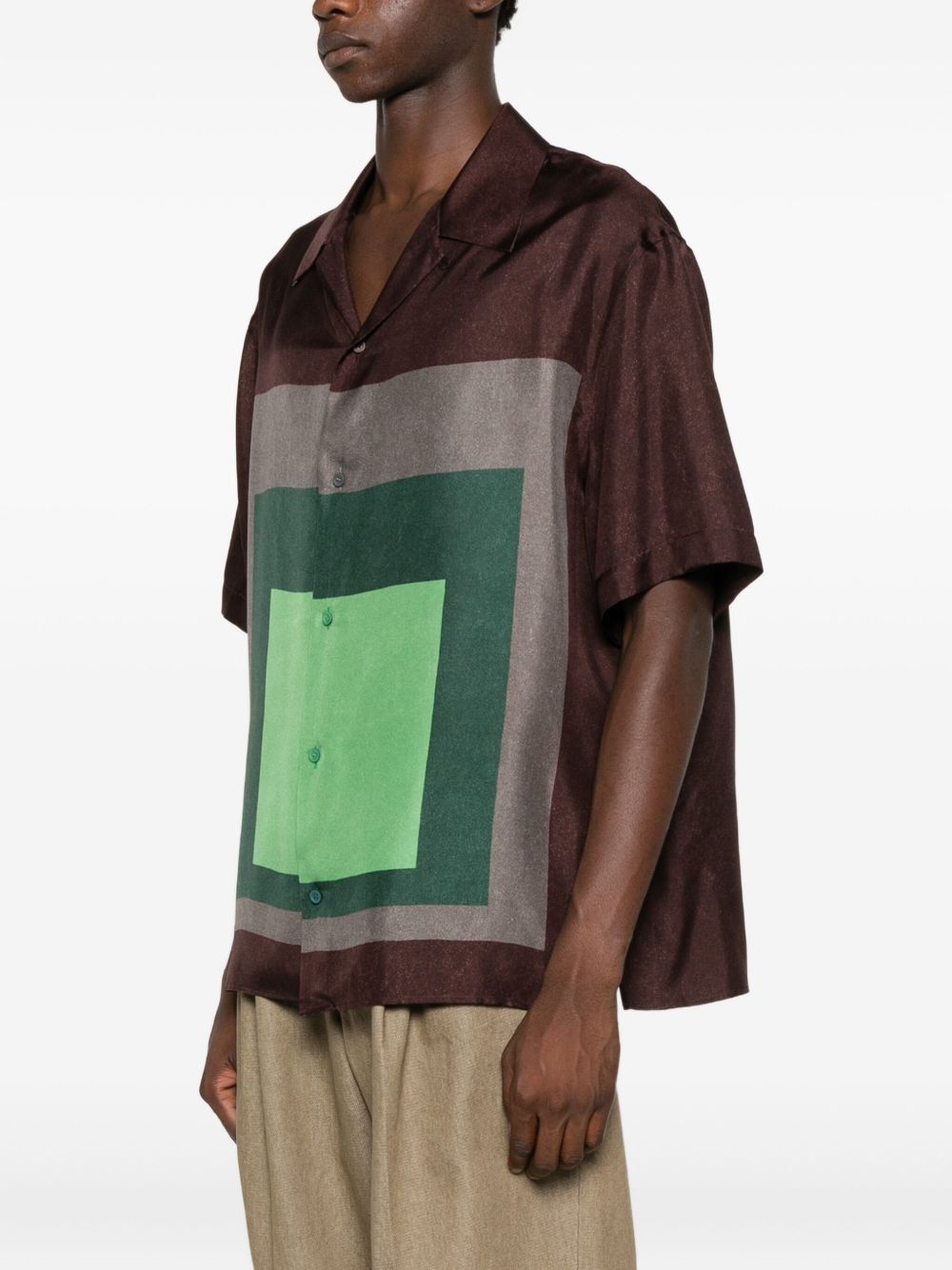 Loewe PRINTED SILK SHIRT Size US L / EU 52-54 / 3 - 5 Thumbnail