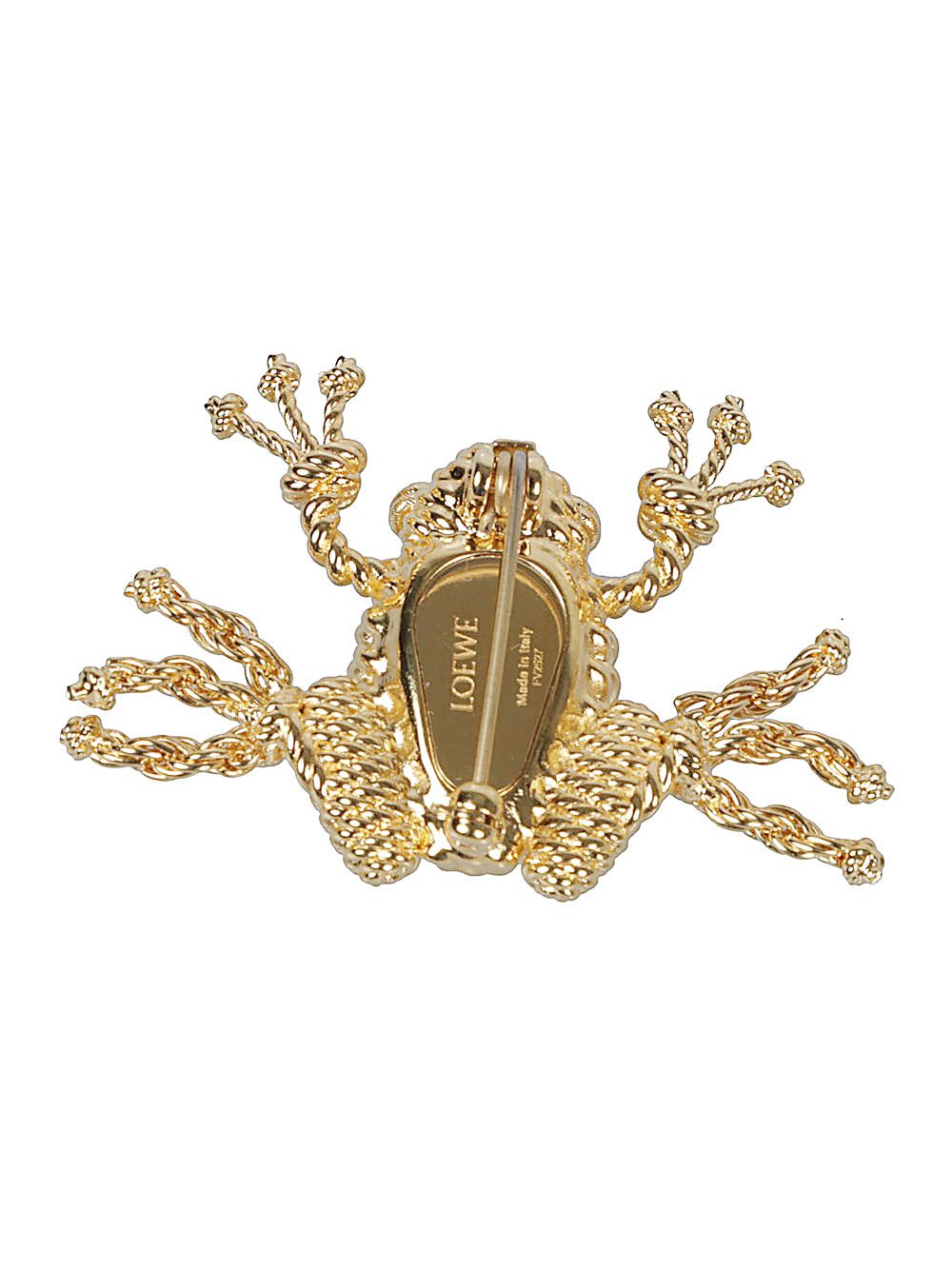 Loewe METAL FROG BROOCH Size ONE SIZE - 2 Thumbnail