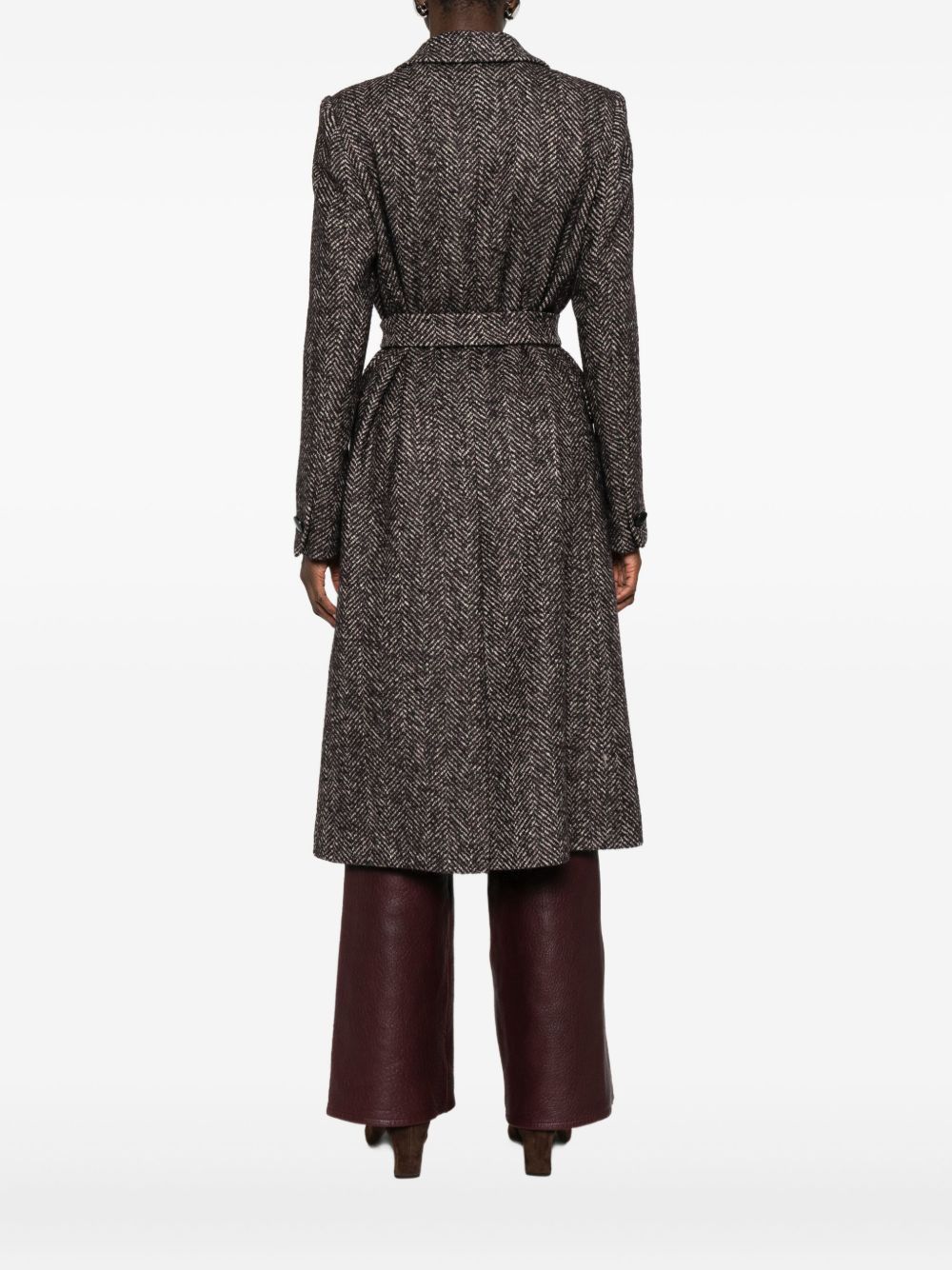 Tagliatore WOOL BLEND DOUBLE-BREASTED COAT Size M / US 6-8 / IT 42-44 - 3 Thumbnail