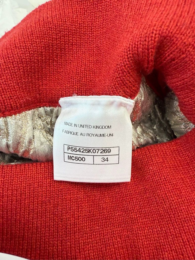 Chanel Chanel Tweed Mini Skirt Red - dmc Size US 34 / EU 50 - 4 Thumbnail