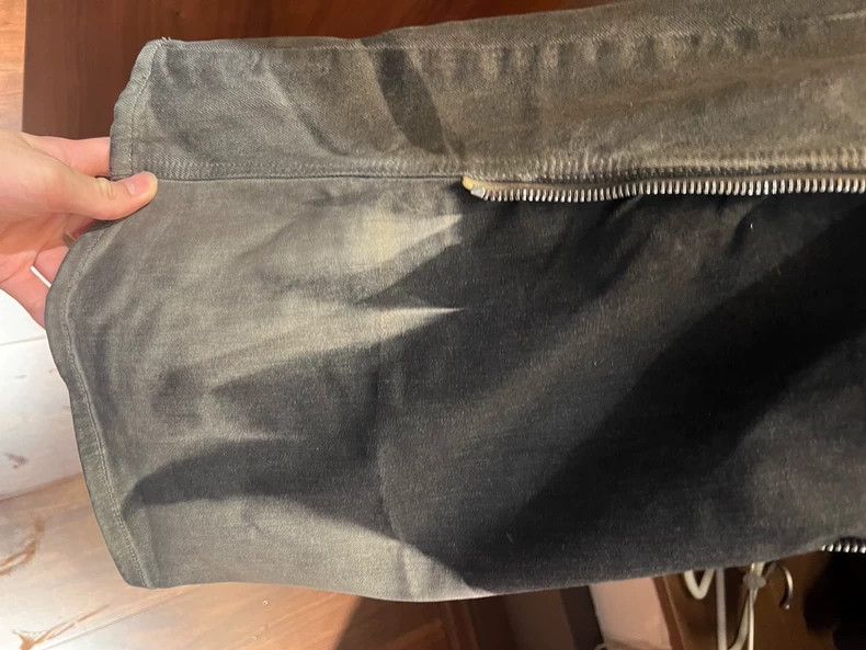 Rick Owens Drkshdw Rick Owens drkshdw banana zip jeans - dmc Size US 30 / EU 46 - 3 Thumbnail