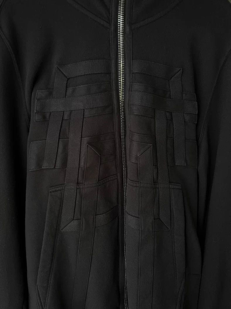 Rick Owens Drkshdw Rick Owens Drkshdw Full Zip Hoodie - dmc Size US S / EU 44-46 / 1 - 2 Thumbnail