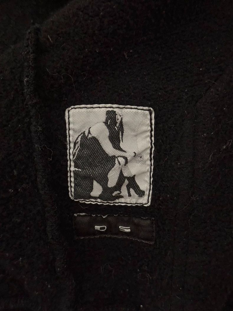 Rick Owens Rick Owens Diagonal Zipper Fleece Lined Jacket Size M - dmc Size US M / EU 48-50 / 2 - 5 Thumbnail