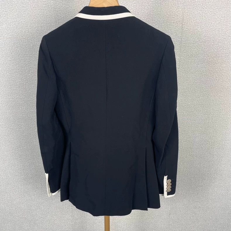 Gucci Gucci Preppy Silk Black Blazer 36 - dmc Size US XS / EU 42 / 0 - 2 Thumbnail