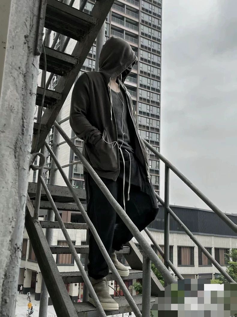 Rick Owens Drkshdw Rick Owens Drkshdw Multi-Pocket Cargo Pants - dmc Size US 26 / EU 42 - 3 Thumbnail