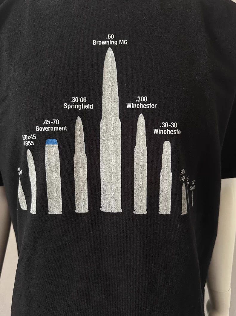 Vetements Vetements 2019 Bullet Print T-Shirt - dmc Size US XS / EU 42 / 0 - 2 Thumbnail