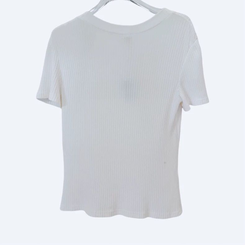 Chanel Chanel Anchor Button Knit Short Sleeve Top - dmc Size US XXS / EU 40 - 2 Thumbnail
