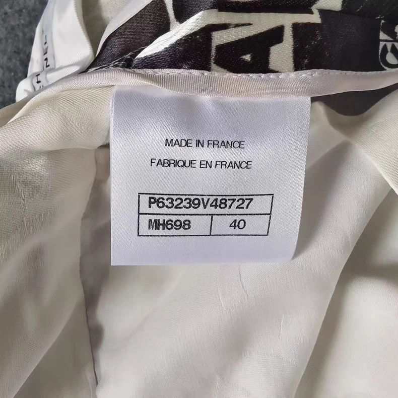 Chanel Chanel Camellia Logo Print Jeans - dmc Size US 31 - 5 Thumbnail