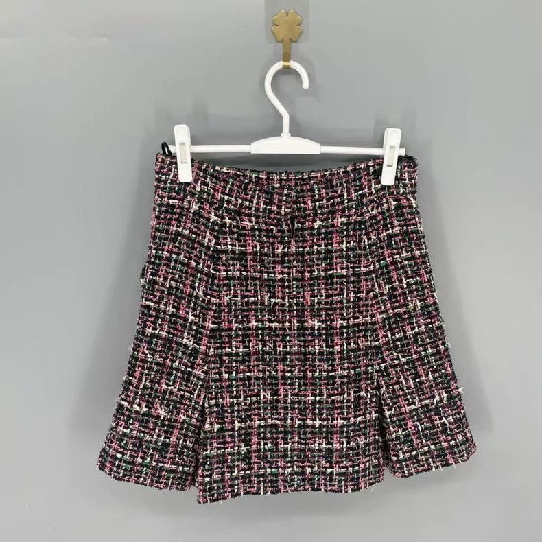 Chanel Chanel Tweed Mini Skirt - dmc Size US 31 - 2 Thumbnail