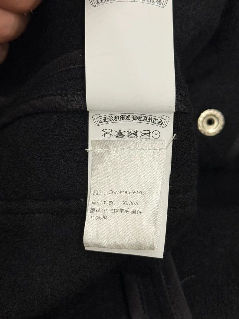 Chrome Hearts Chrome Hearts Black Wool Jacket - dmc Size US XS / EU 42 / 0 - 6 Thumbnail