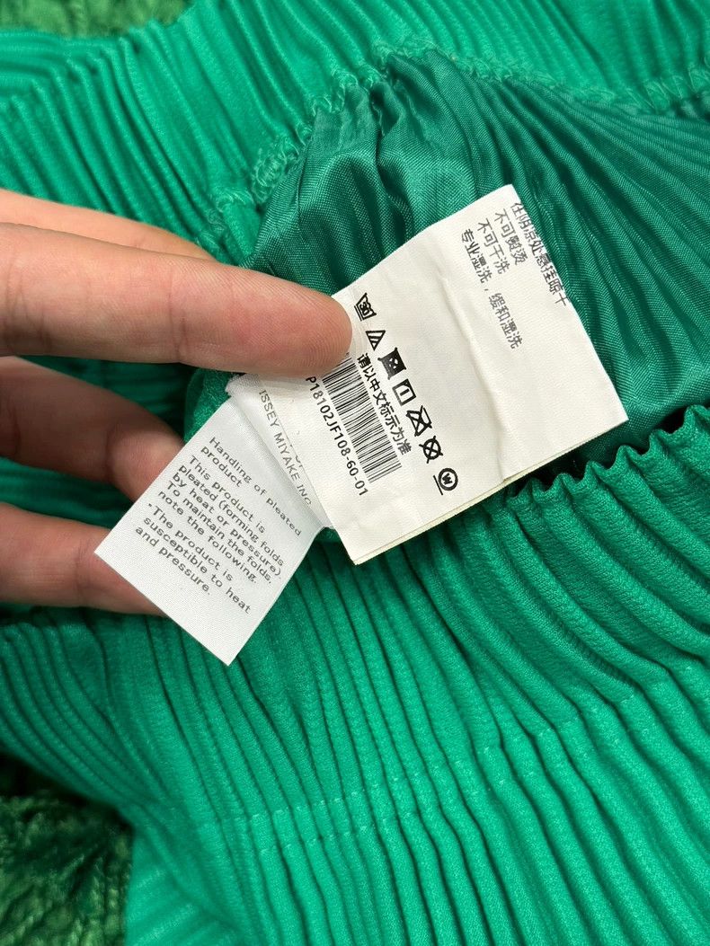 Issey Miyake ISSEY MIYAKE Homme Plisse Green Pants - dmc Size US 36 / EU 52 - 6 Thumbnail